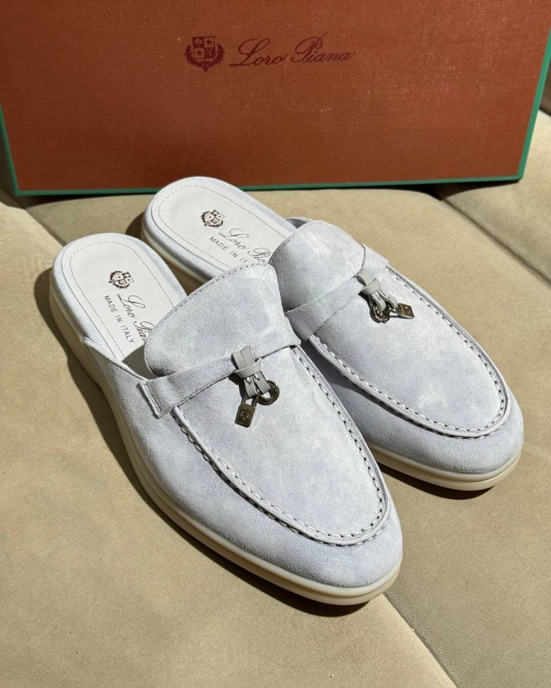 Мюли Loro Piana L. Grey