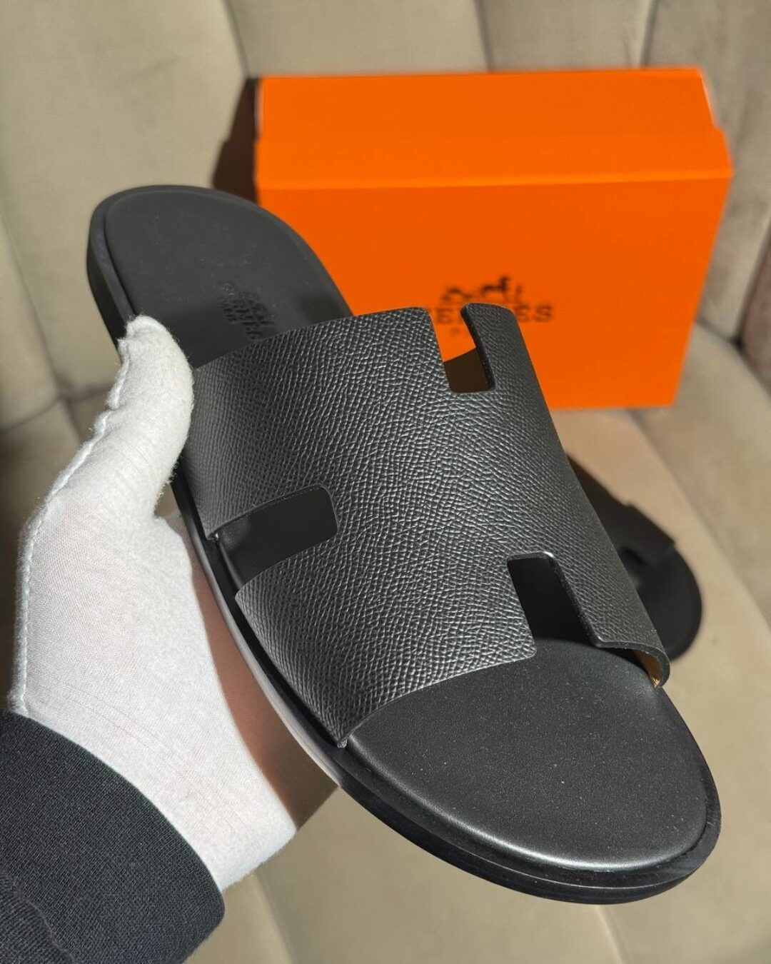 Тапки Hermes