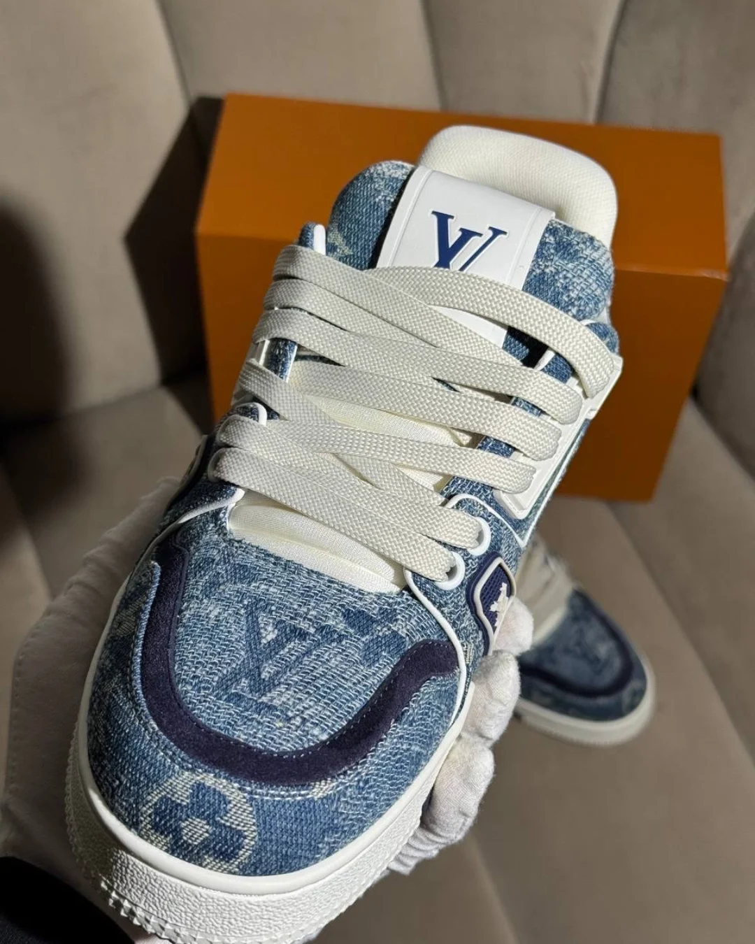 Кроссовки Louis Vuitton Trainer — фото 5