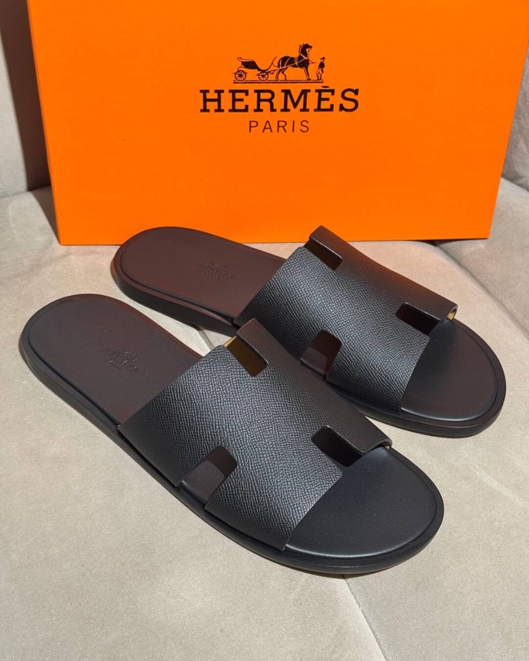 Тапки Hermes