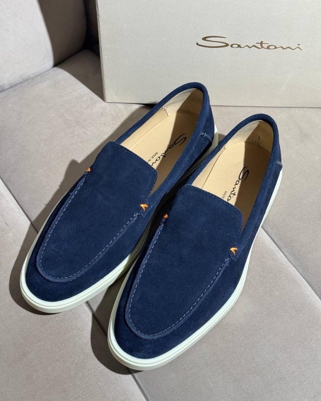 Лоферы Santoni