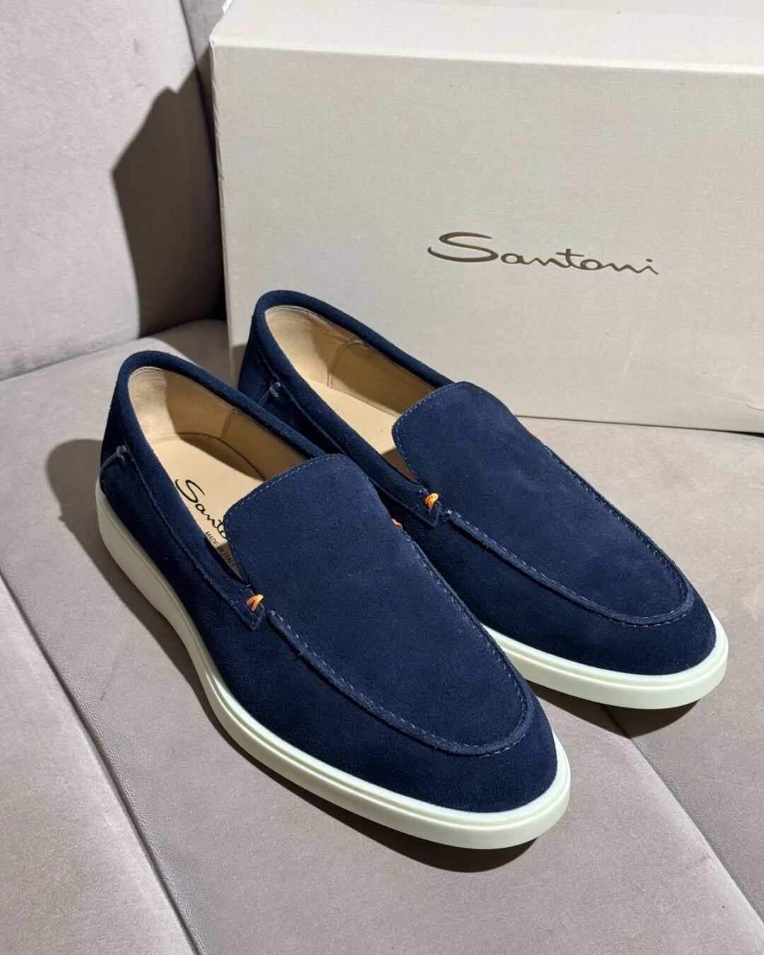 Лоферы Santoni