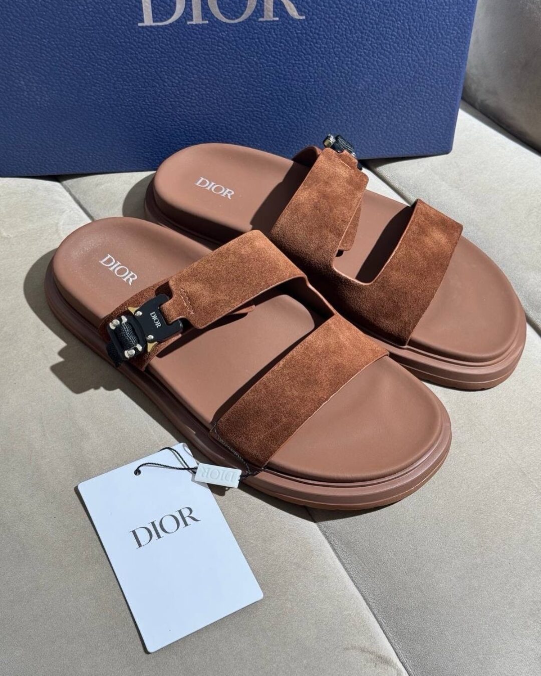 Тапки Dior (Brown)