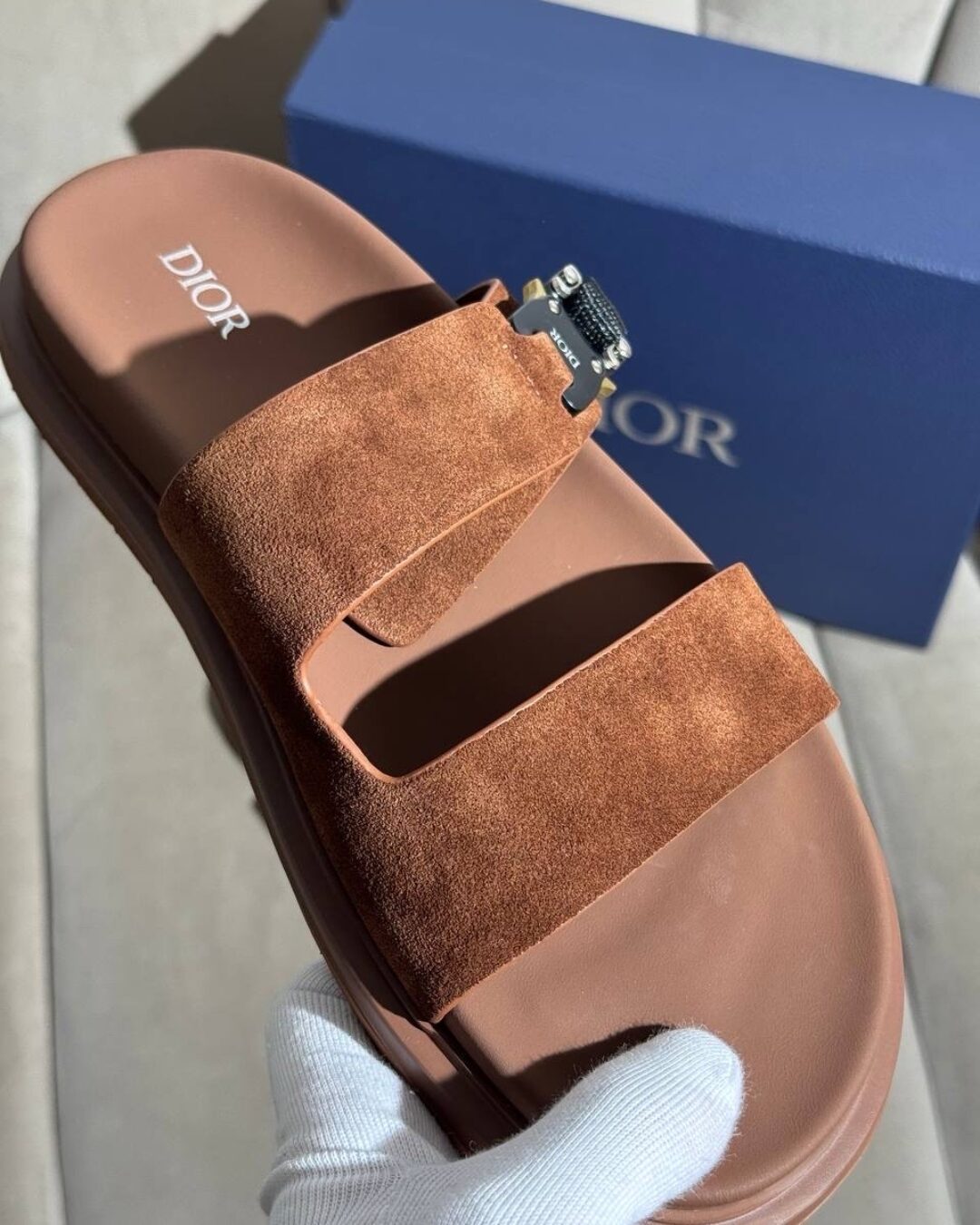 Тапки Dior (Brown)