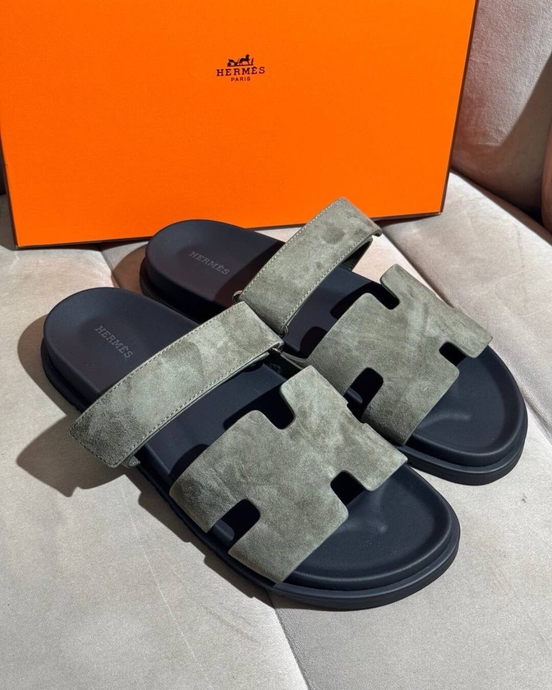 Тапки Hermes