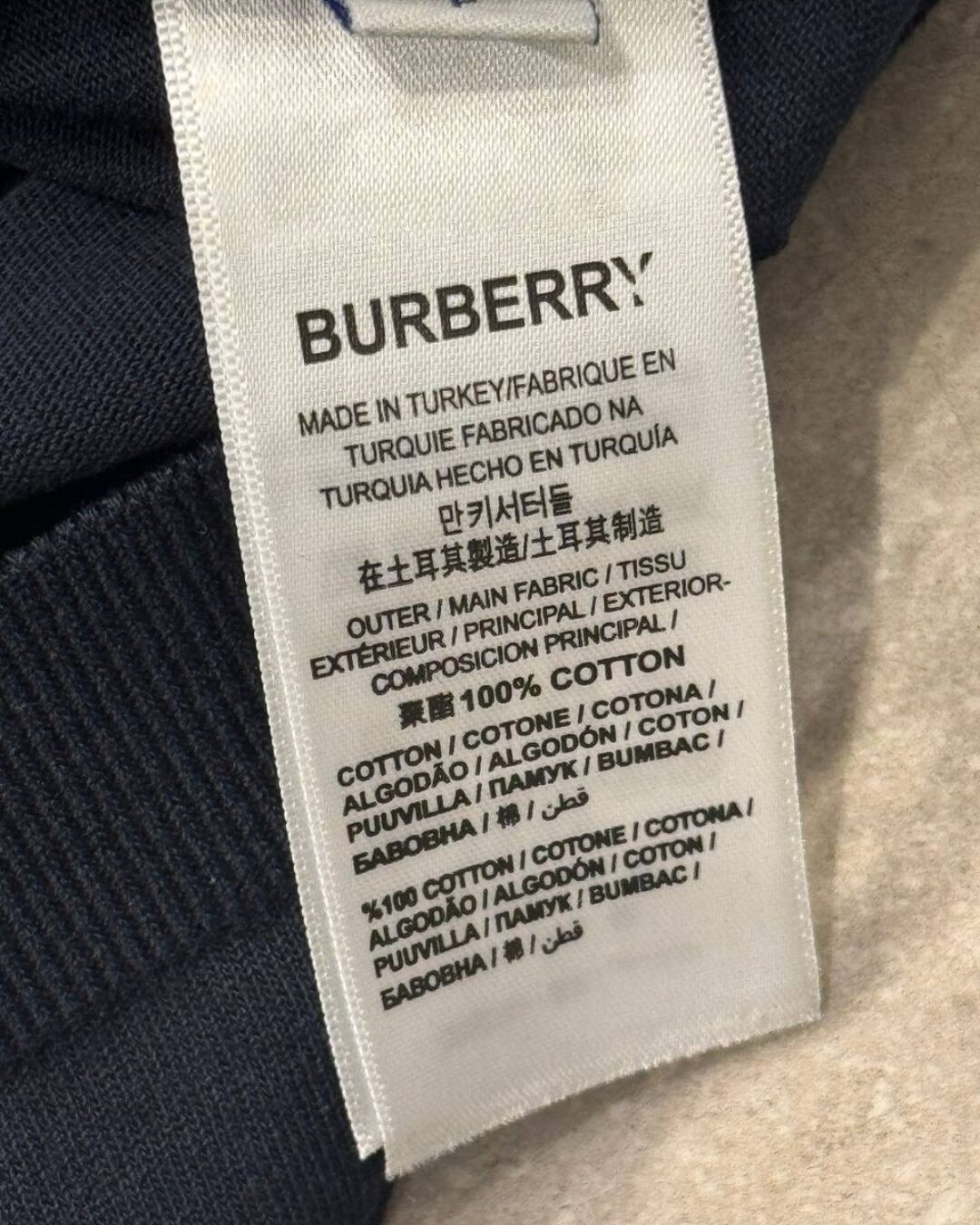 Поло Burberry