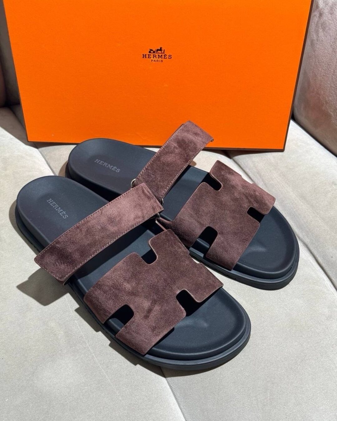 Тапки Hermes