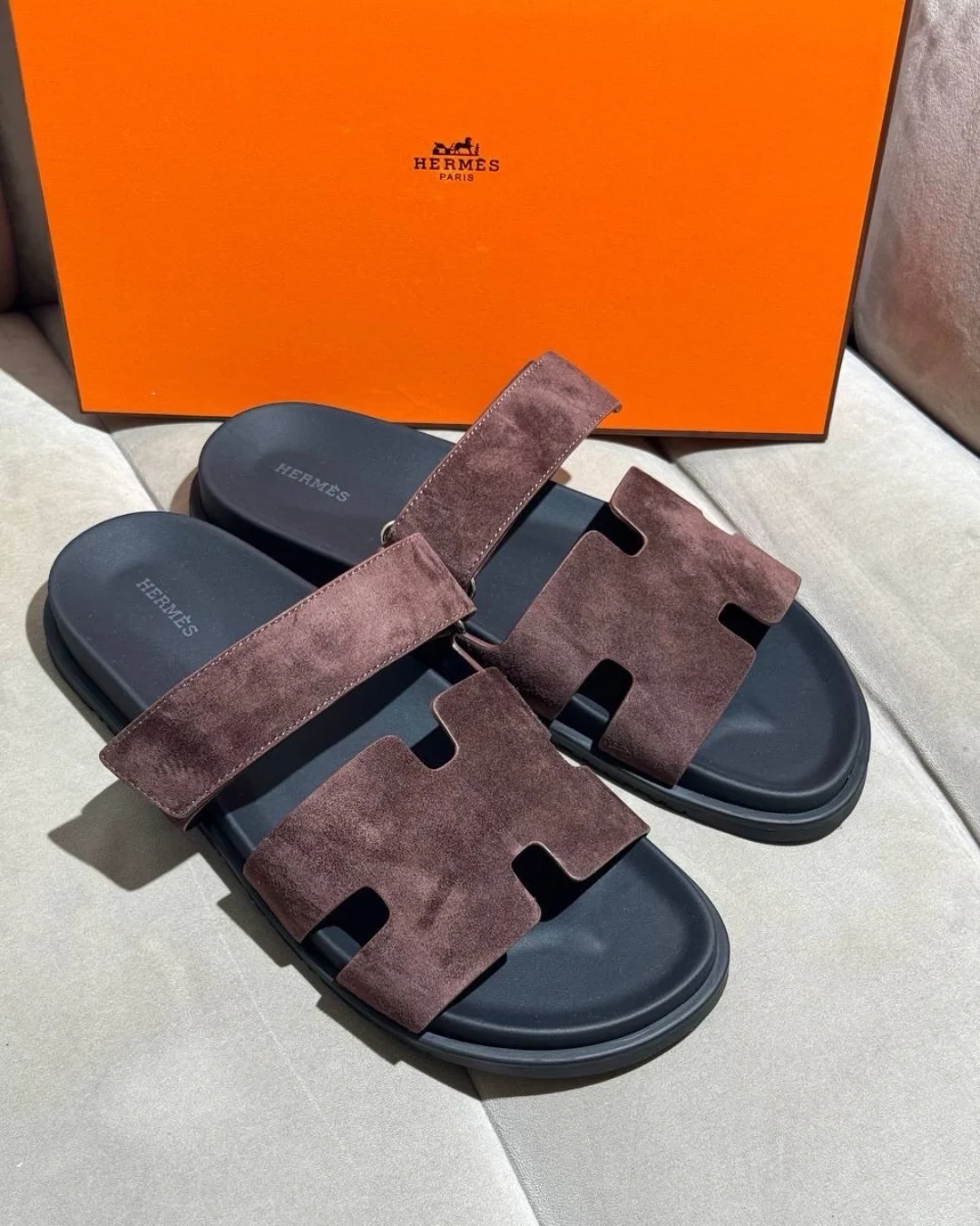 Тапки Hermes