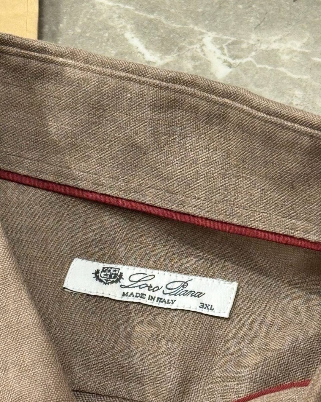 Льняная рубашка Loro Piana