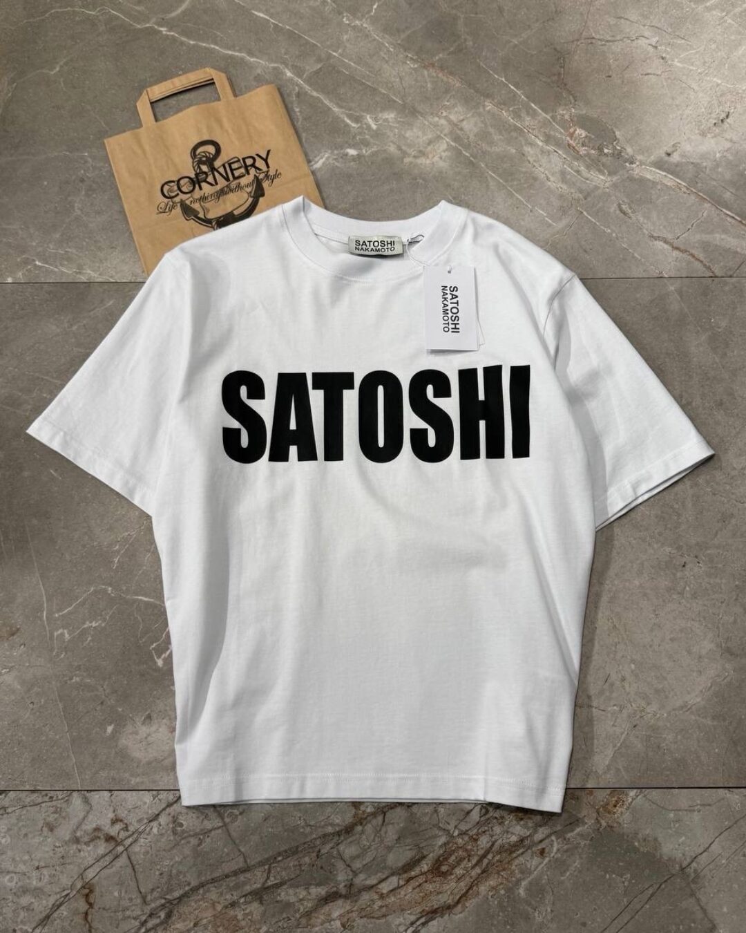 Футболка Satoshi Nakamoto