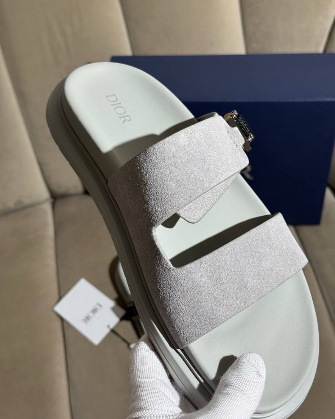 Тапки Dior (Grey)