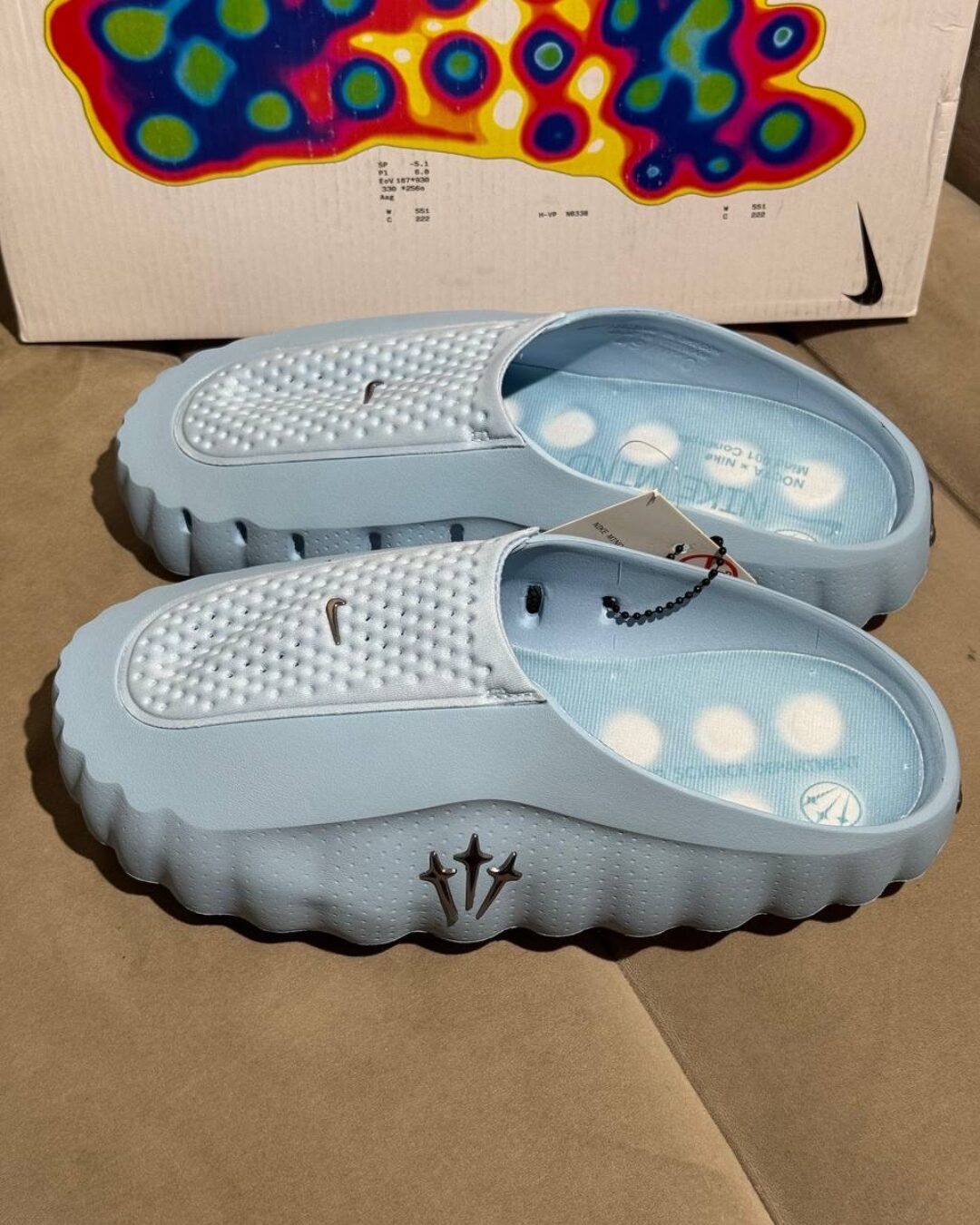 Тапки Nike Mind 001 Moon White
