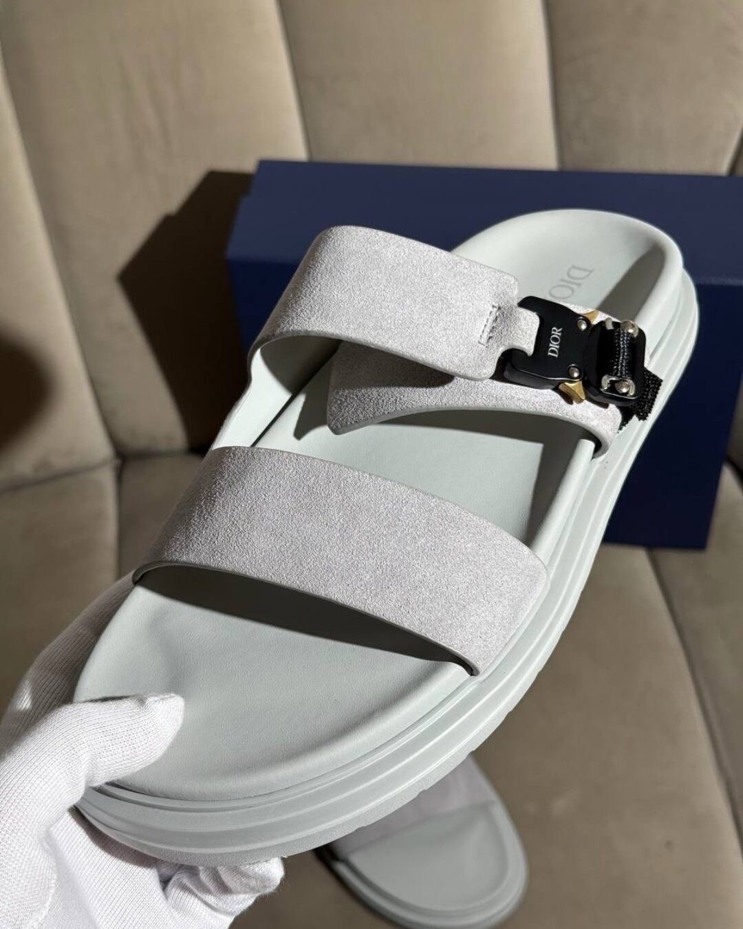 Тапки Dior (Grey)
