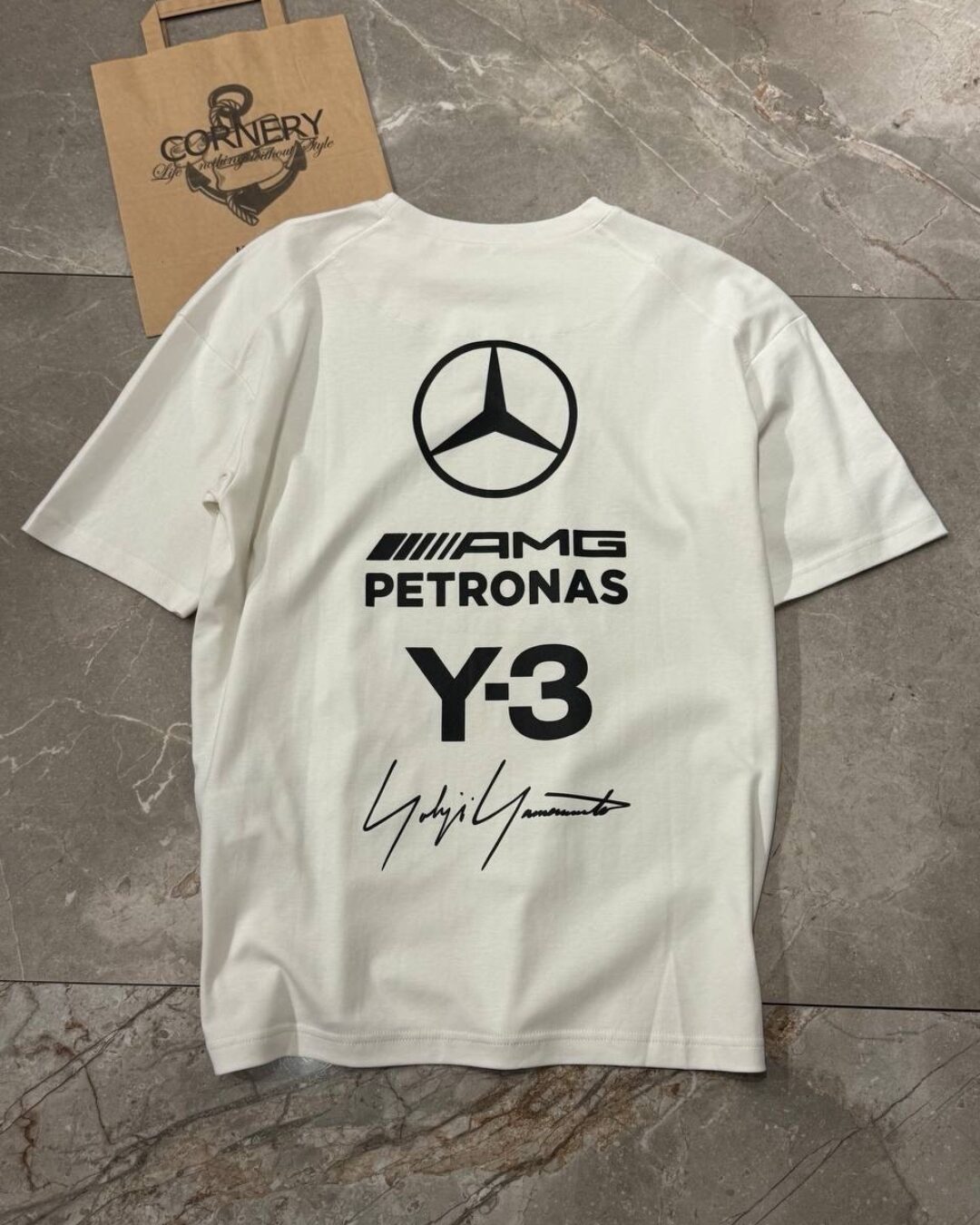 Футболка Y-3 x AMG Petronas F1 Team