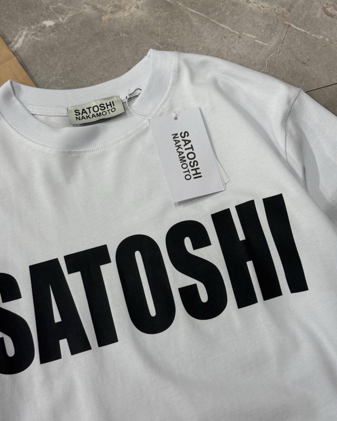 Футболка Satoshi Nakamoto — фото 3