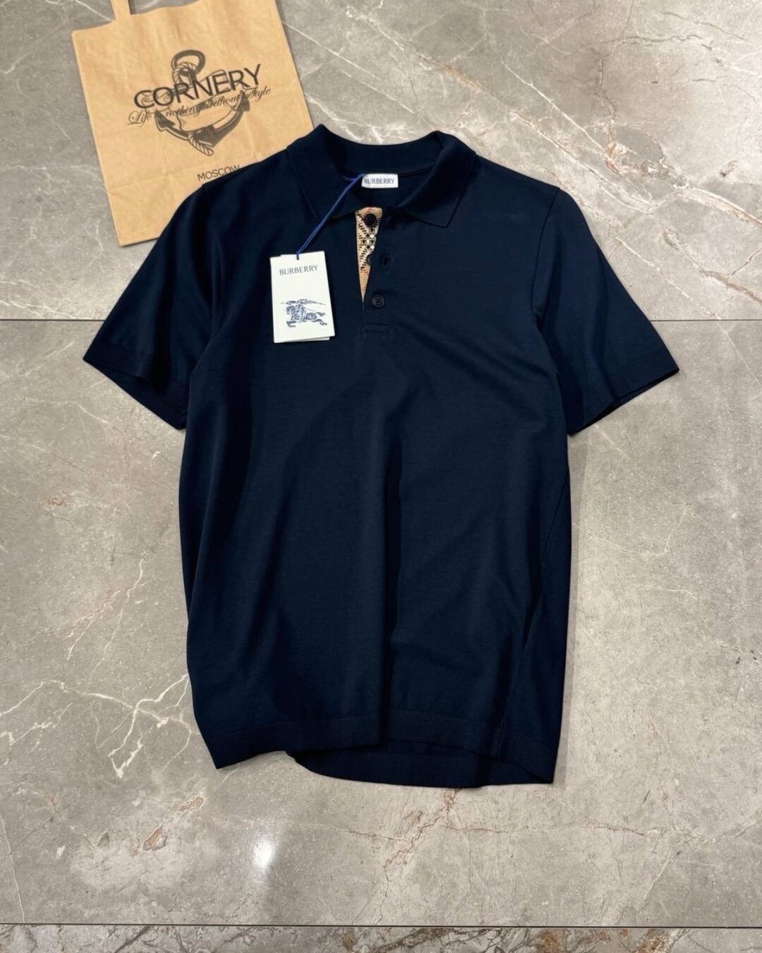 Поло Burberry