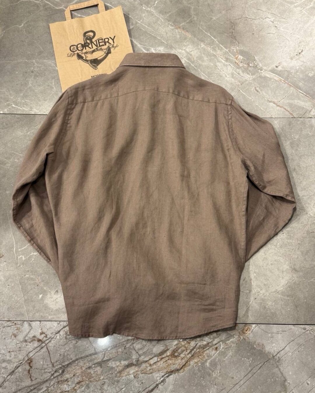 Льняная рубашка Loro Piana