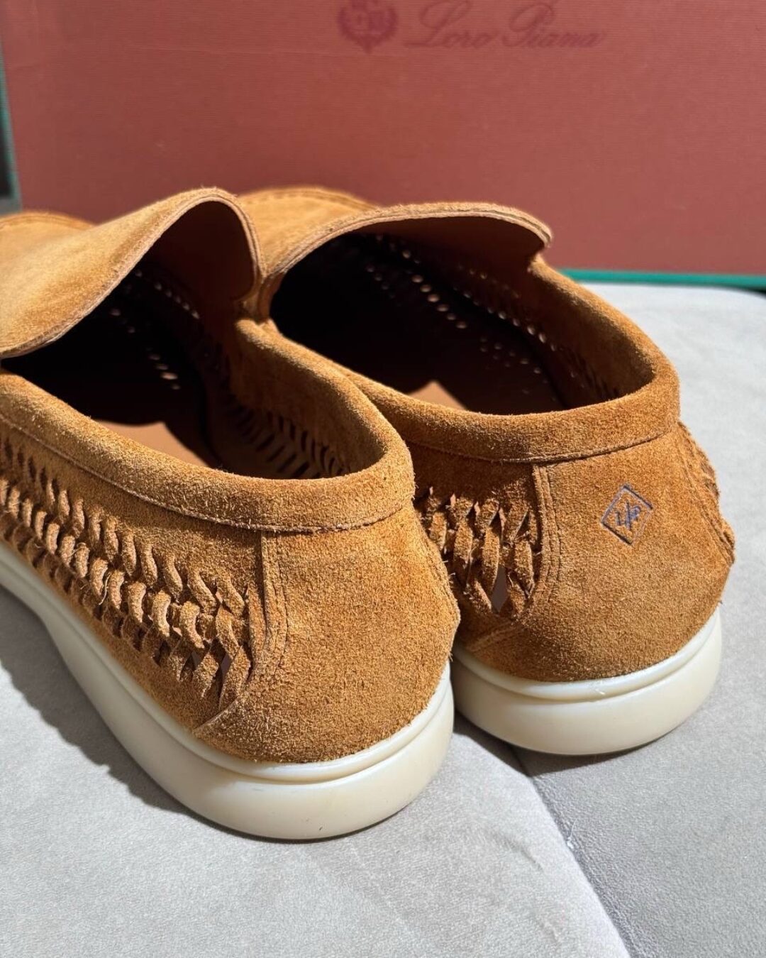 Лоферы Loro Piana Caramel