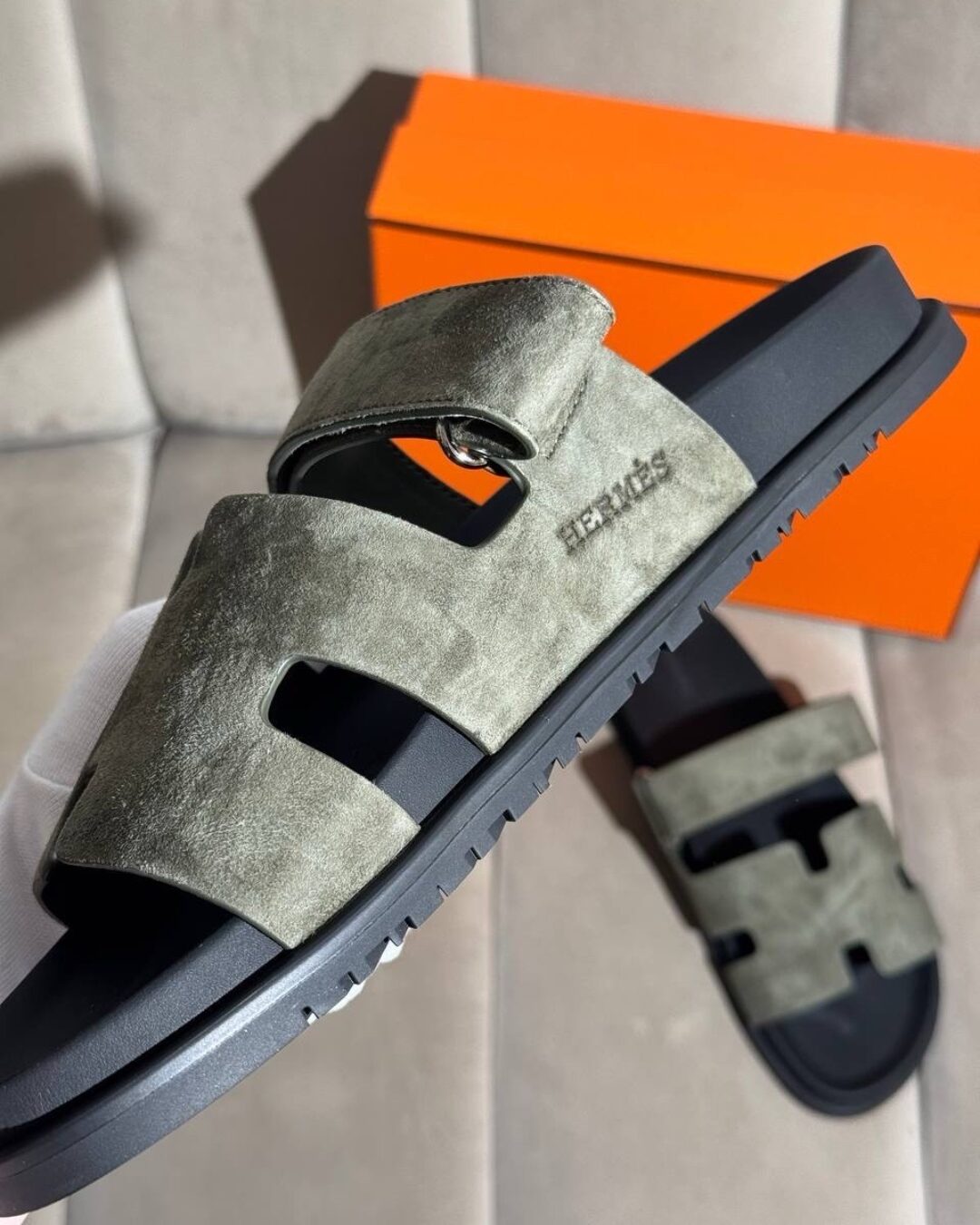 Тапки Hermes