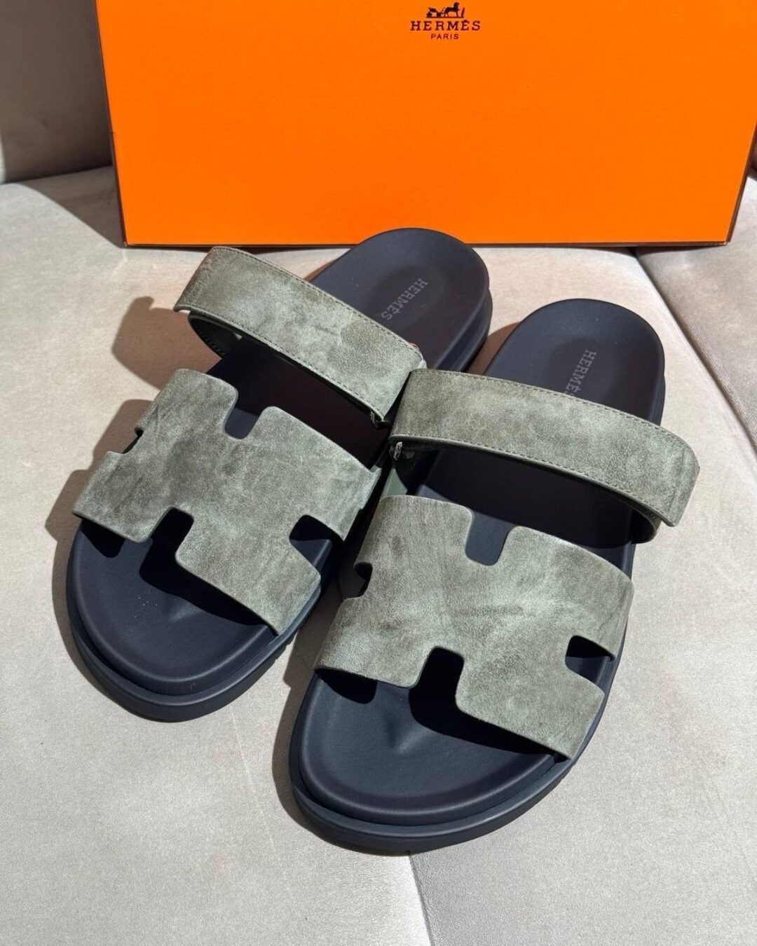 Тапки Hermes