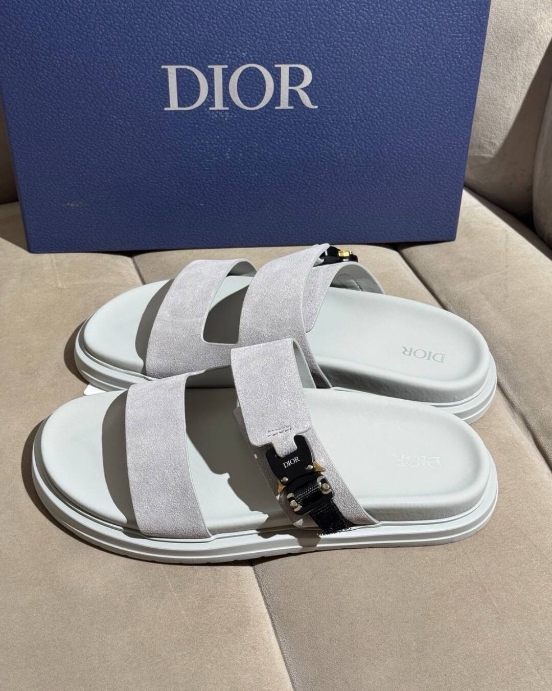 Тапки Dior (Grey)