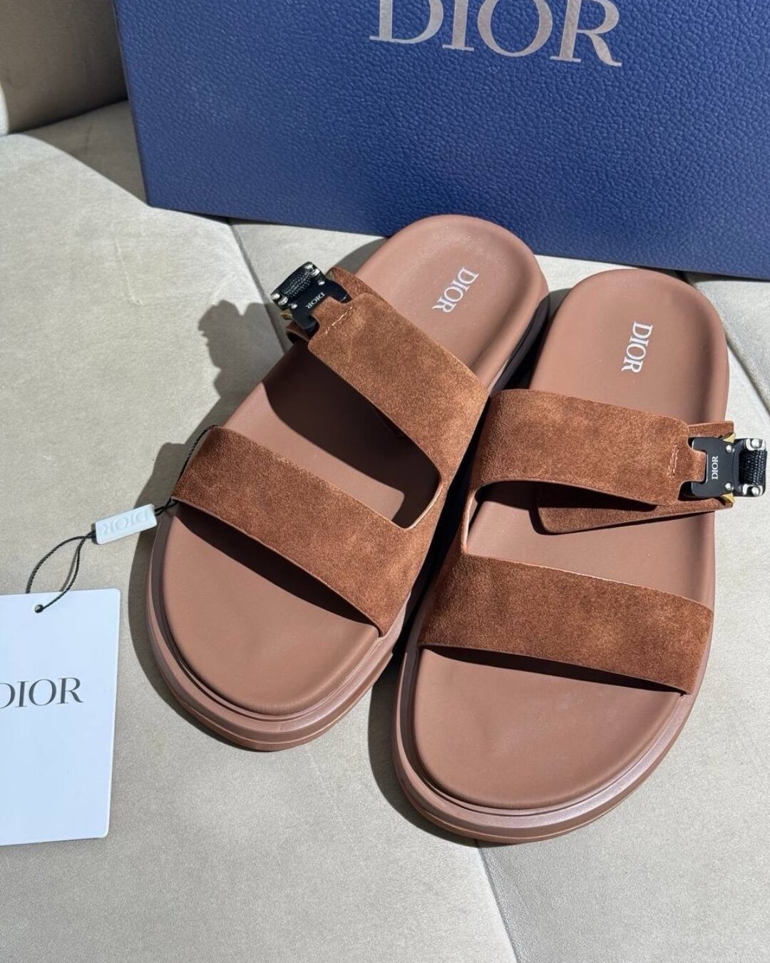 Тапки Dior (Brown)