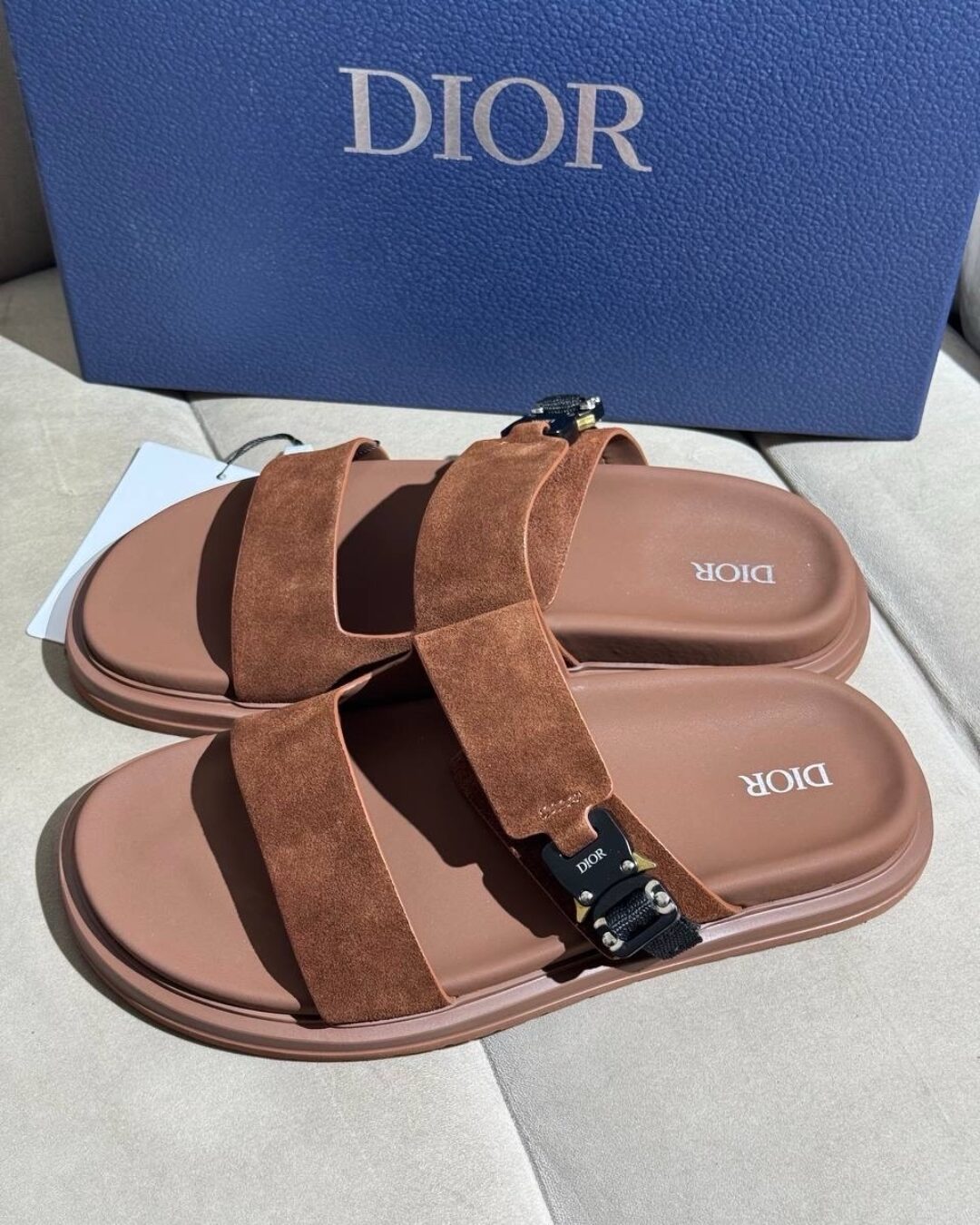 Тапки Dior (Brown)