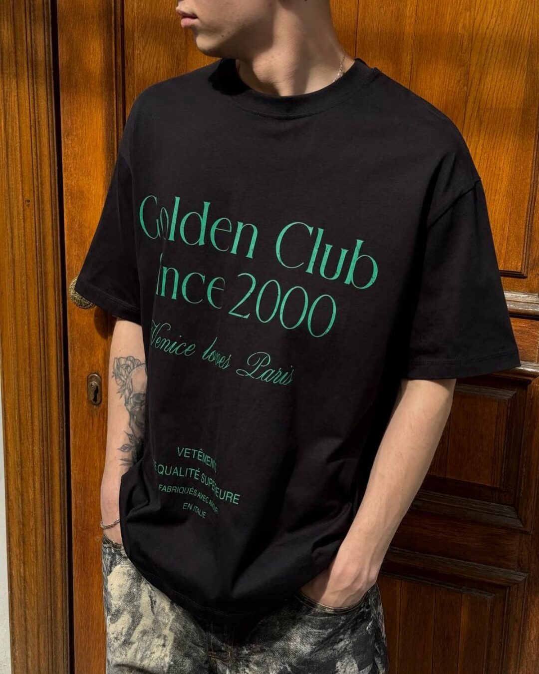 Футболка Golden Goose x Vetements