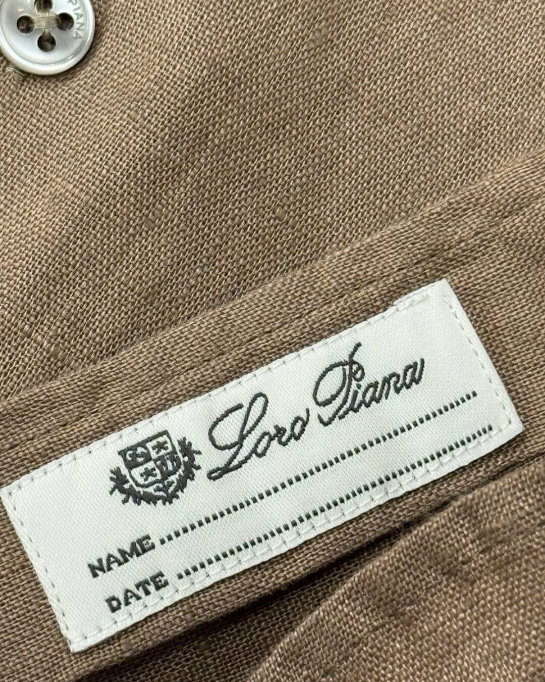Льняная рубашка Loro Piana
