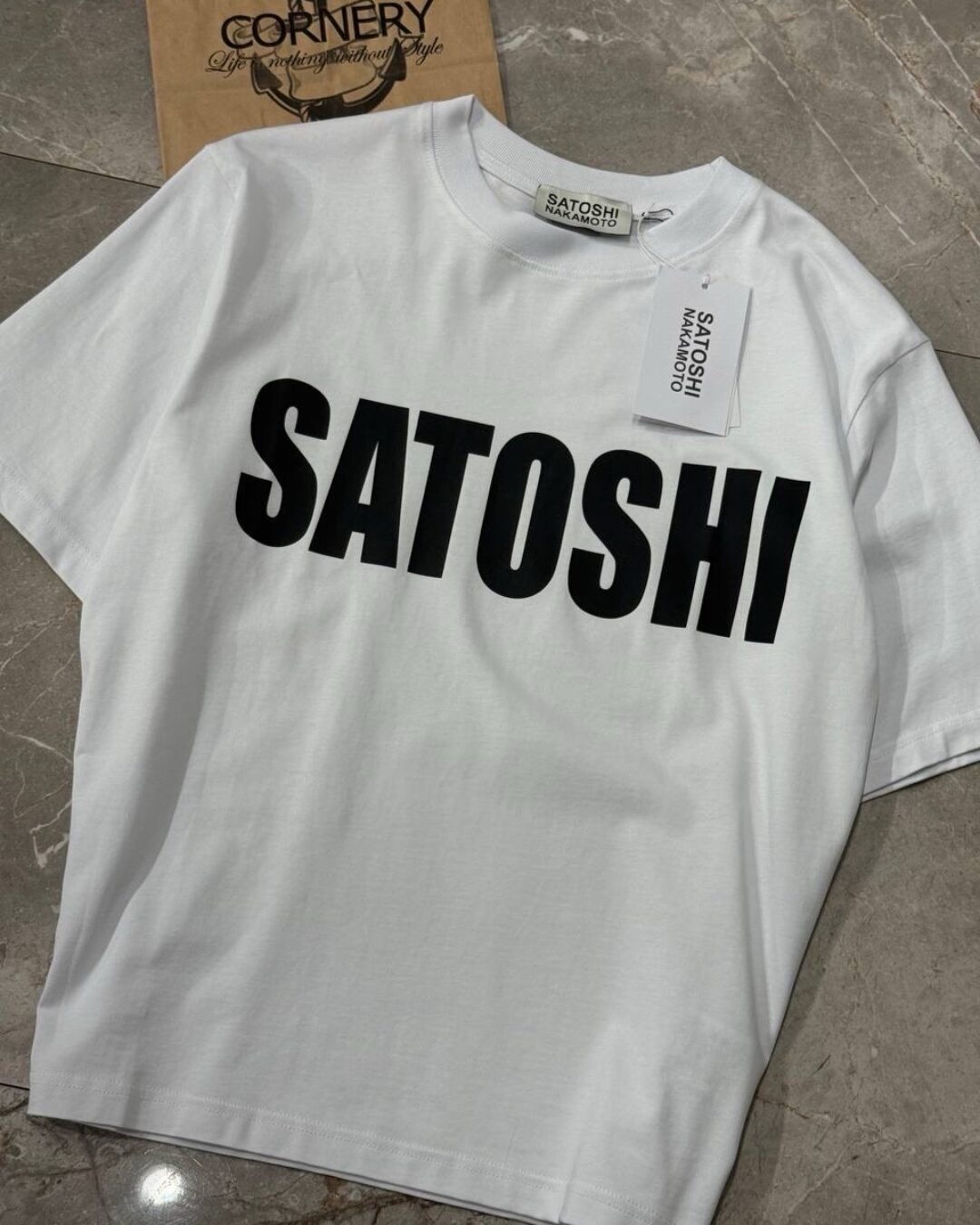 Футболка Satoshi Nakamoto — фото 8