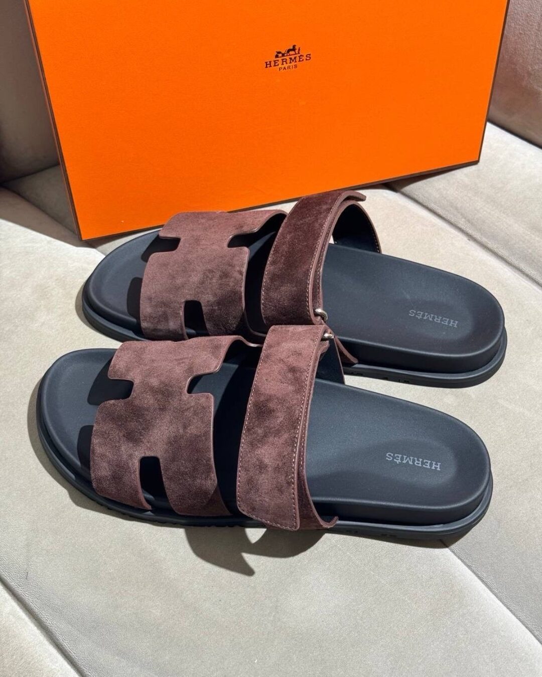 Тапки Hermes