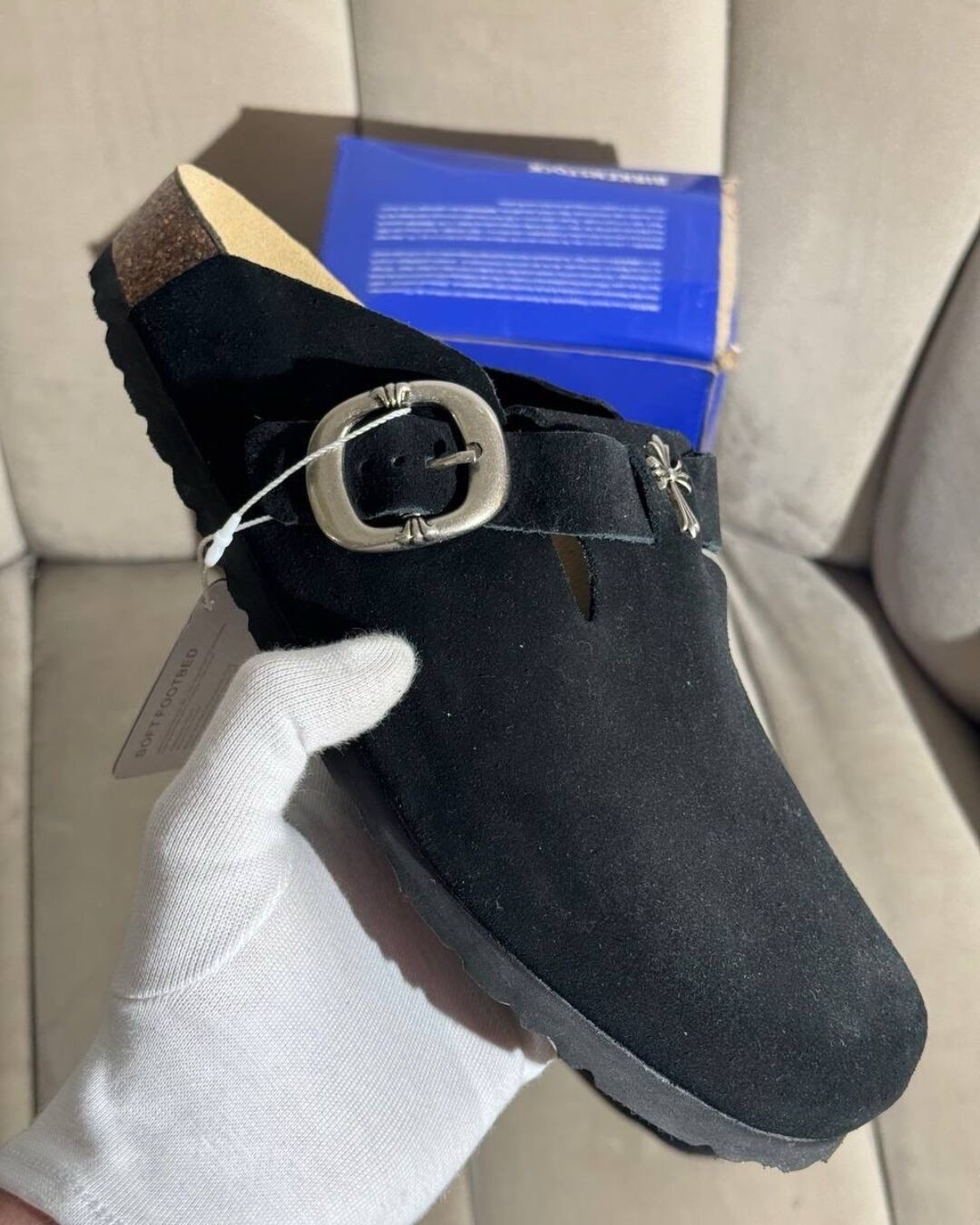 Сабо Birkenstock x Chrome Hearts