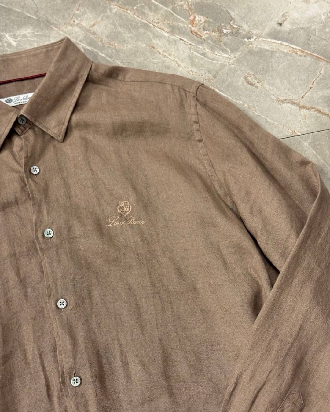 Льняная рубашка Loro Piana