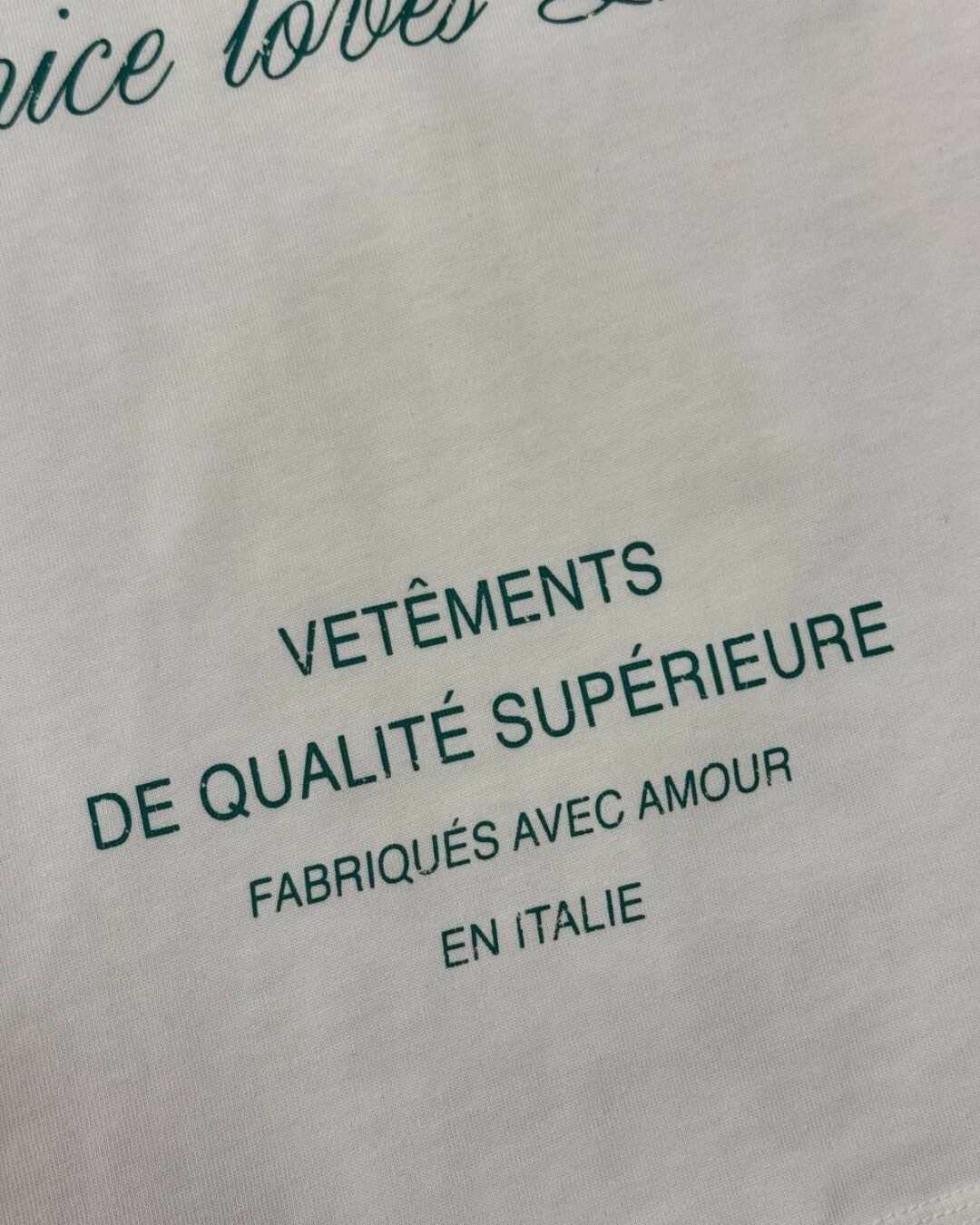 Футболка Golden Goose x Vetements