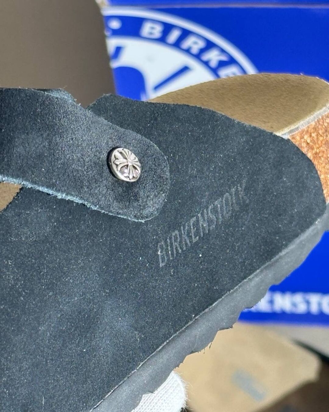 Сабо Birkenstock x Chrome Hearts