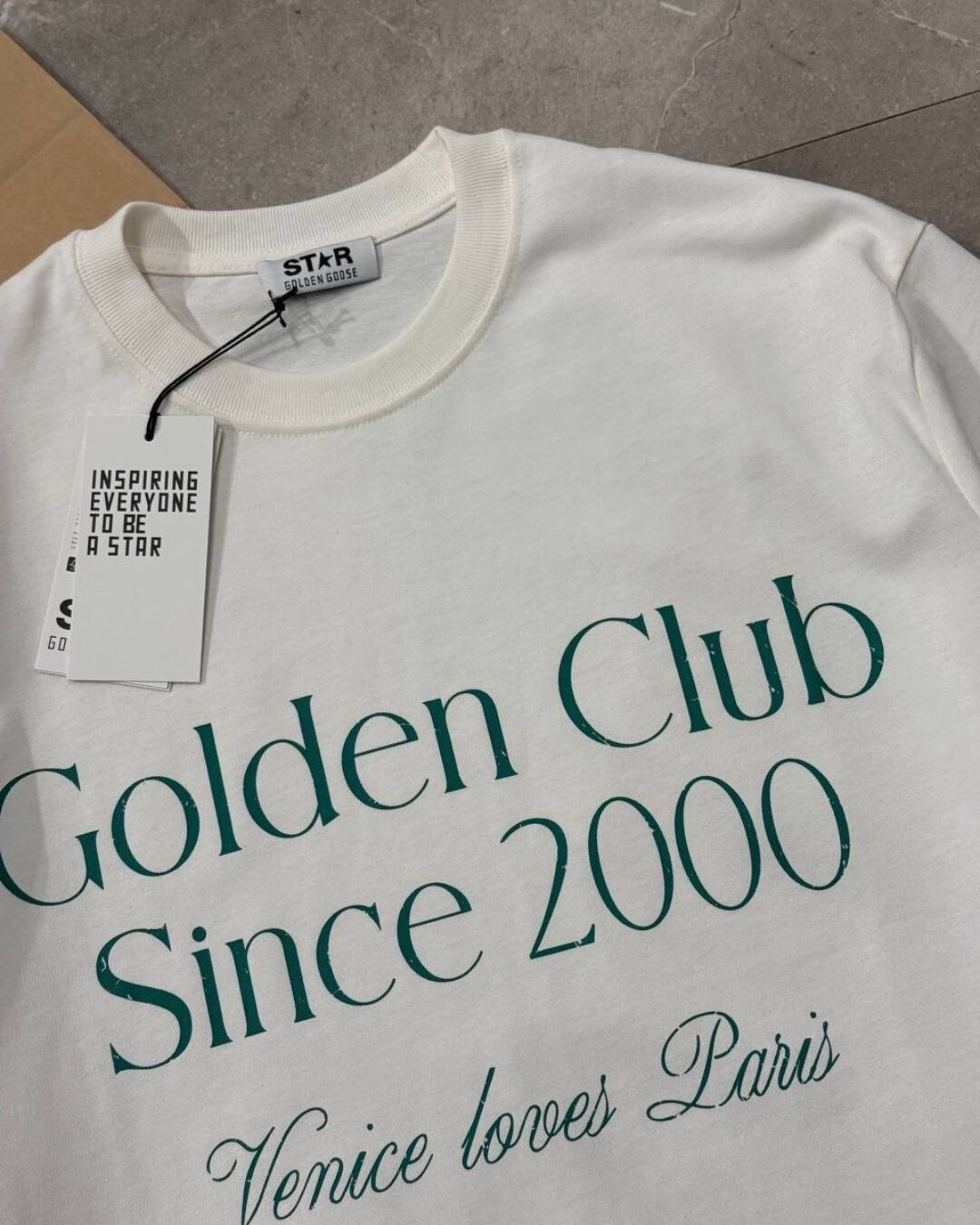 Футболка Golden Goose x Vetements