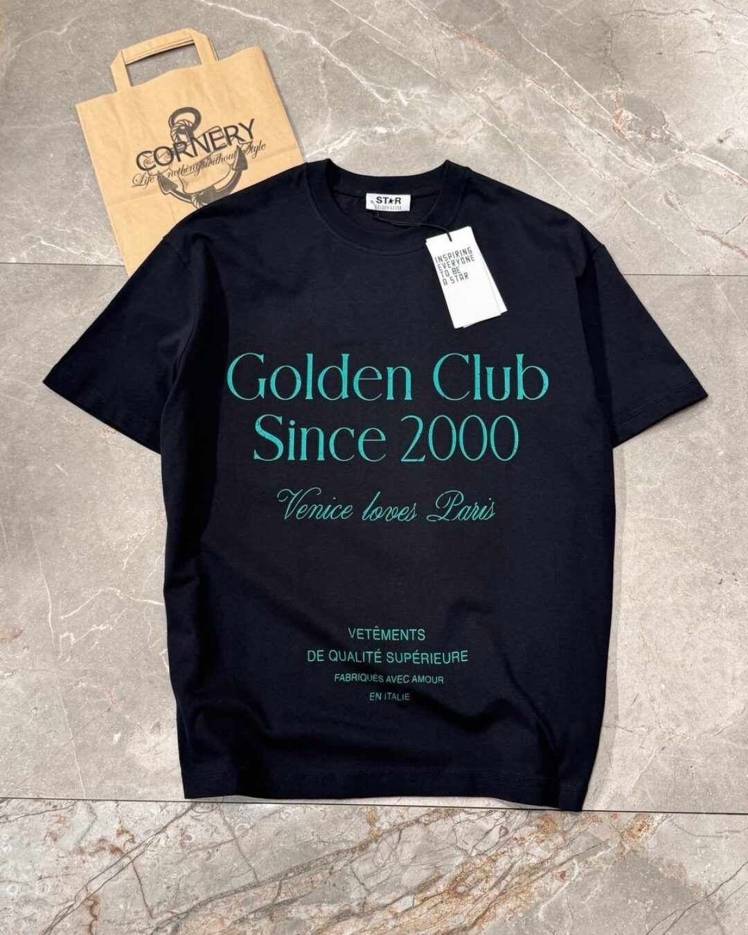 Футболка Golden Goose x Vetements