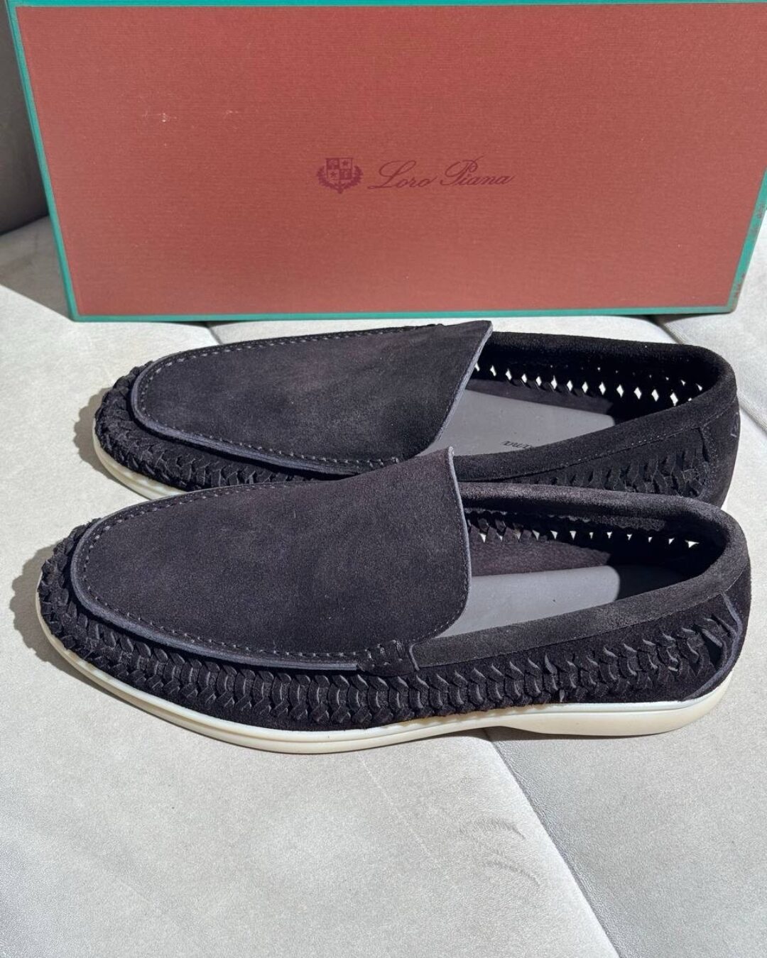 Лоферы Loro Piana Dark Brown