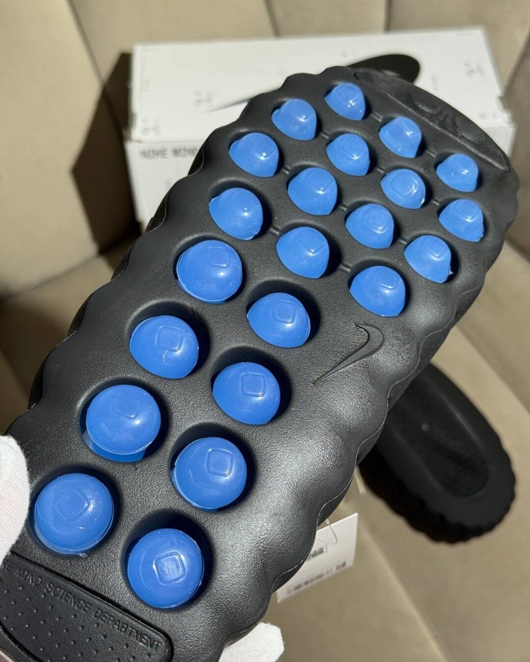 Тапки Nike Mind 001 Black Blue