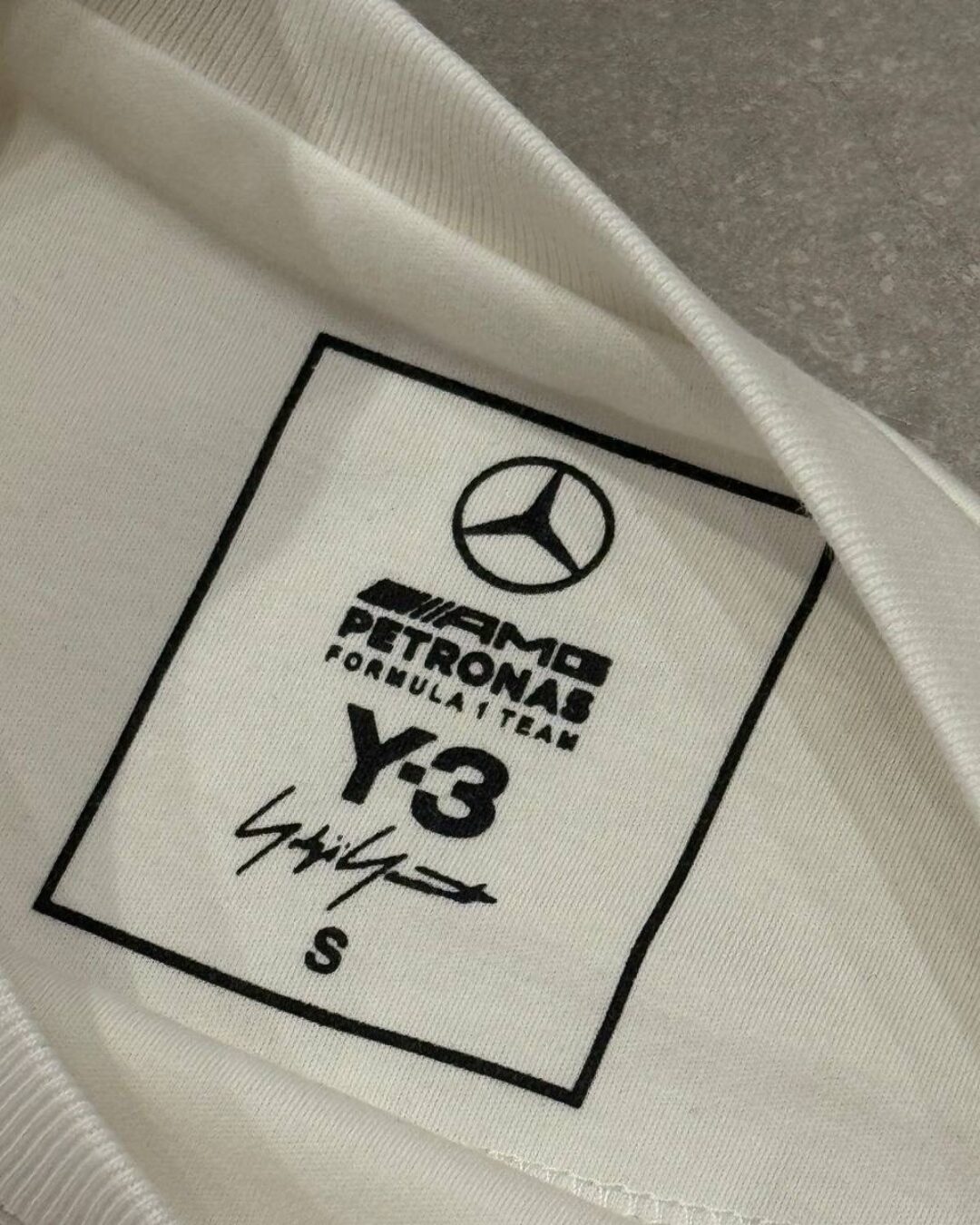 Футболка Y-3 x AMG Petronas F1 Team