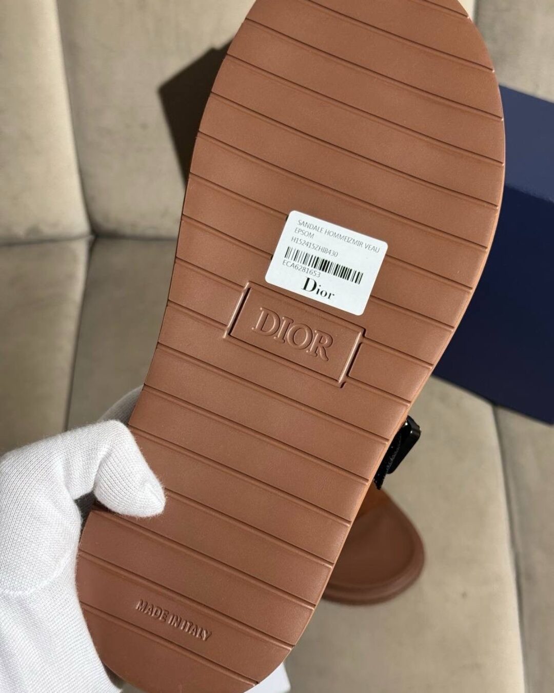 Тапки Dior (Brown)