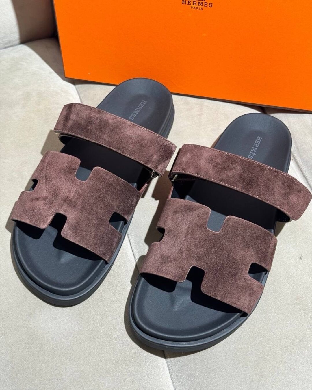 Тапки Hermes