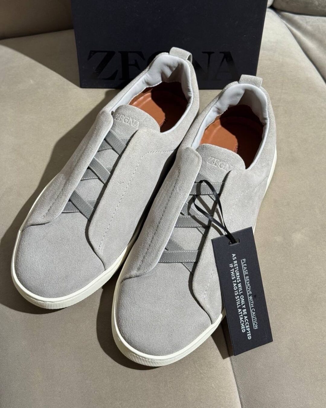 Кеды Zegna