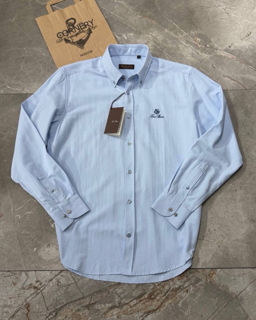 Льняная рубашка Loro Piana