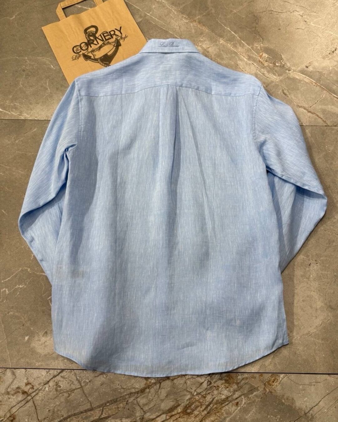 Льняная рубашка Loro Piana