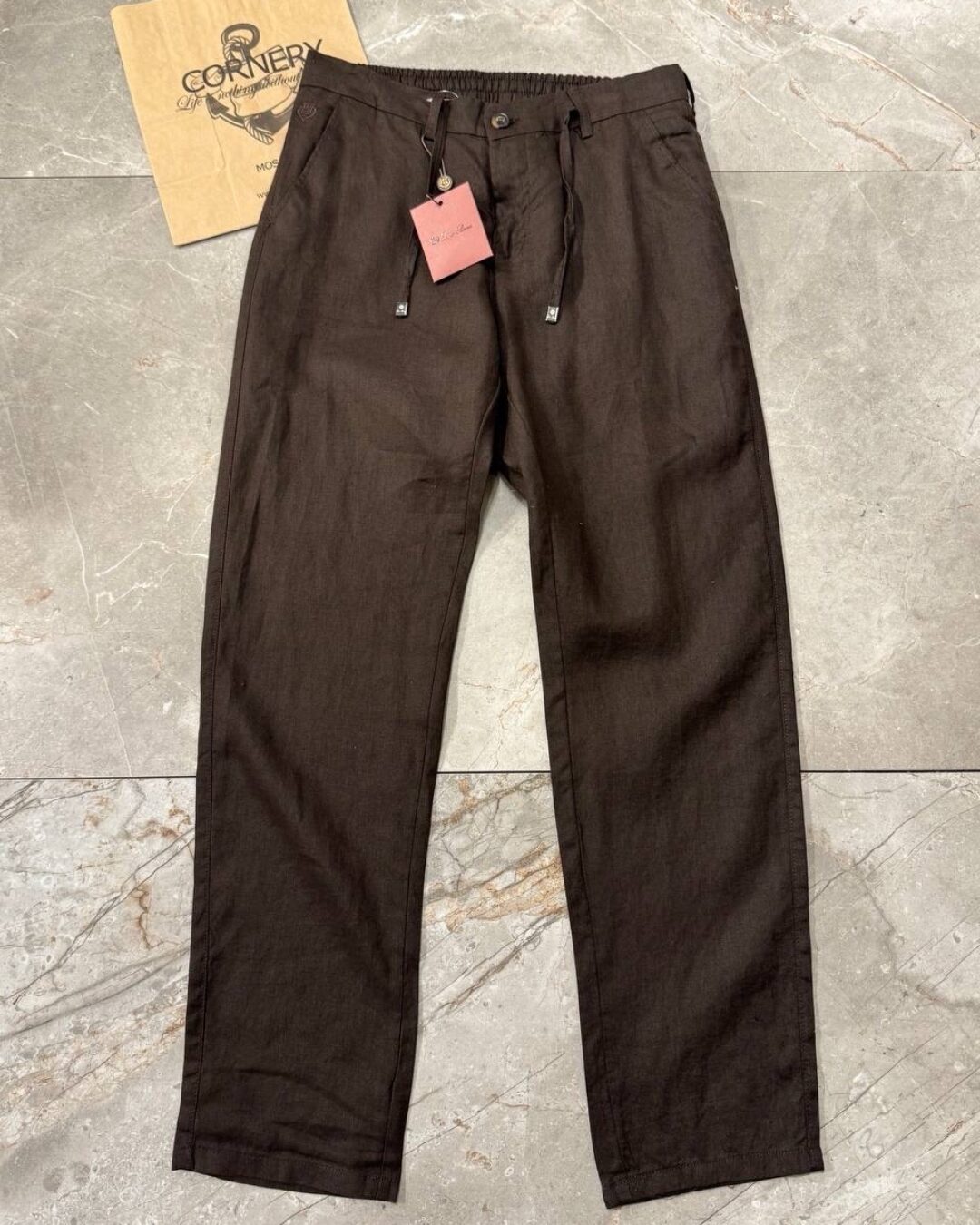 Льняные штаны Loro Piana