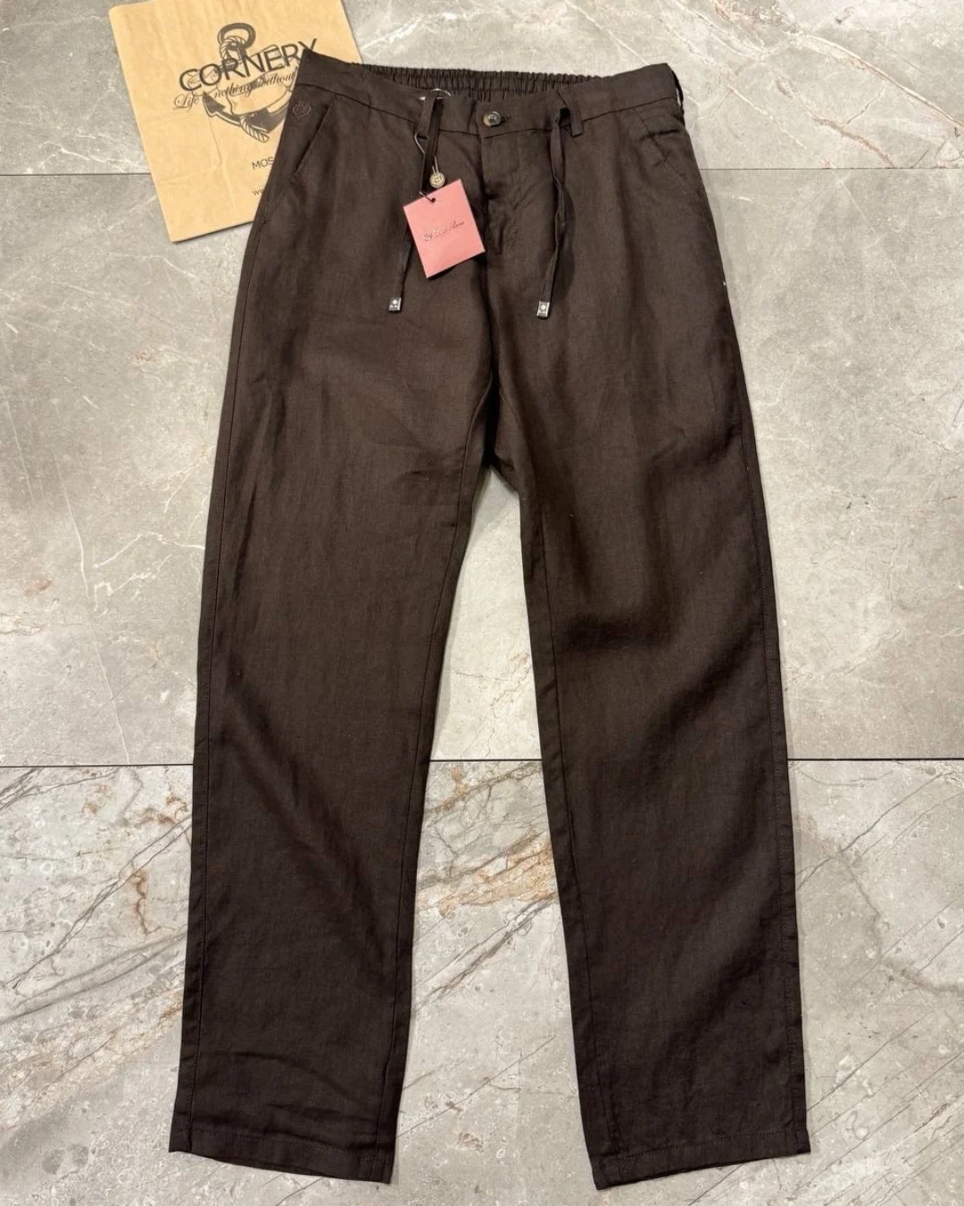 Льняные штаны Loro Piana