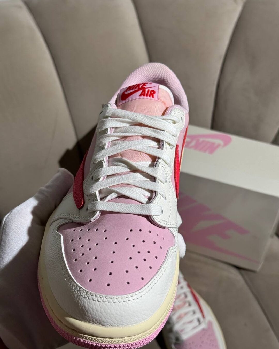 Кеды Travis Scott X Air Jordan 1 OG Sai