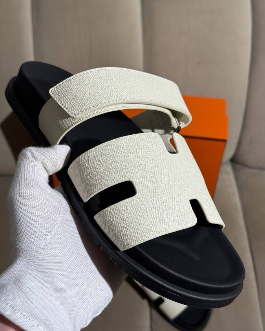 Тапки Hermes