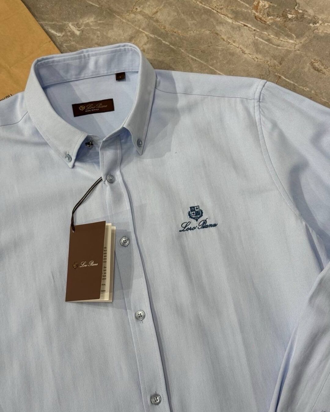 Льняная рубашка Loro Piana